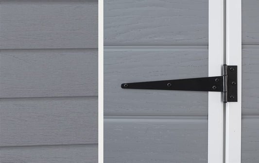 4x3ft Outdoor Garden Storage Shed with Weatherproof Design & Ventilation
