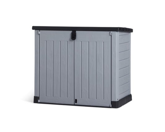 Large Outdoor Garden Storage Shed with Lockable Doors & Weatherproof Design